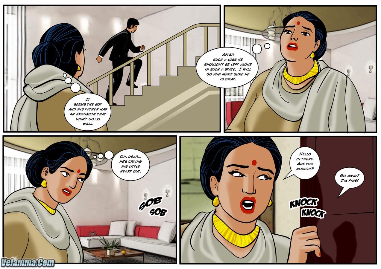 Velamma Episode #33 - The Funeral - Velamma Aunty